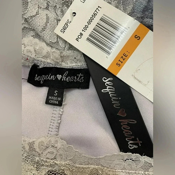 SEQUIN HEARTS | Ombre Dress | NWT | Size Small - Picture 5 of 7